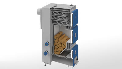 Kocioł na drewno PREMIUM D o mocy 16 kW - 6