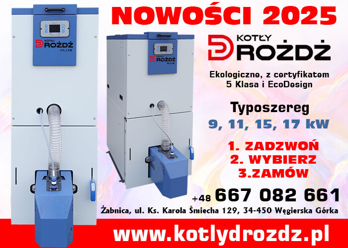 Nowoczesne i kompaktowe kotły PELLET SLIM PLUS
